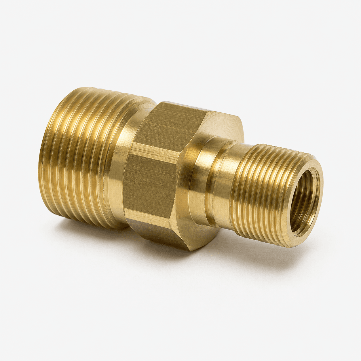 Custom Threaded Adapter brass component