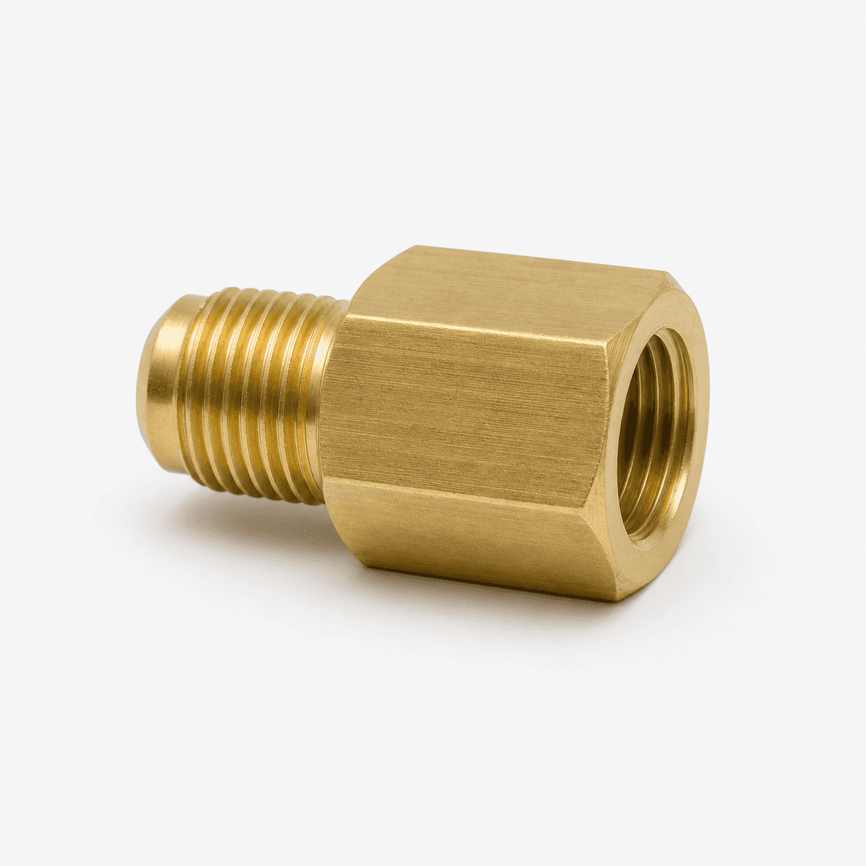 Pressure Gauge Adapter brass component